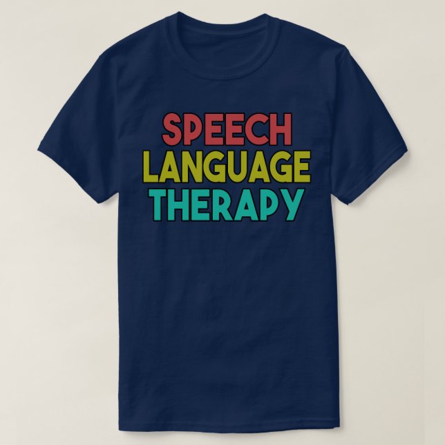 Speech therapy T-Shirt (Design Front)