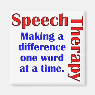 Speech Thereapy Magnet