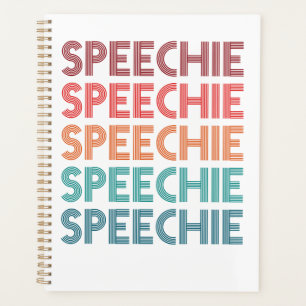 Speechie Retro Speech Pathology Pathologist SLP Planner