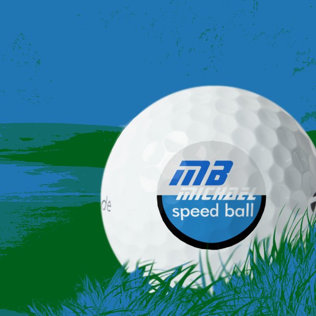Speed Blue Golf Ball (Creator Uploaded)