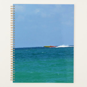 Speed Boat, Fort Lauderdale, Florida Planner