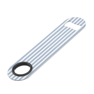 Speed Bottle Opener Blue & White Stripe