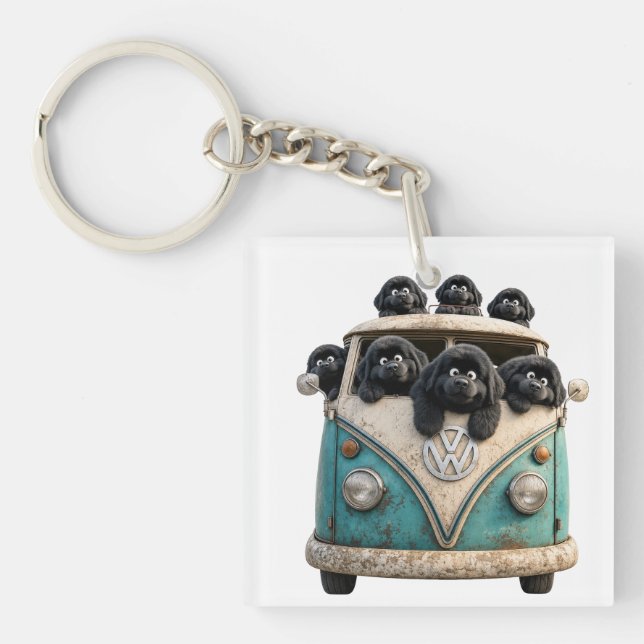 Speed Bump Clump Keychain (Front)