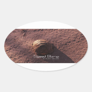 Speed Bump Oval Sticker