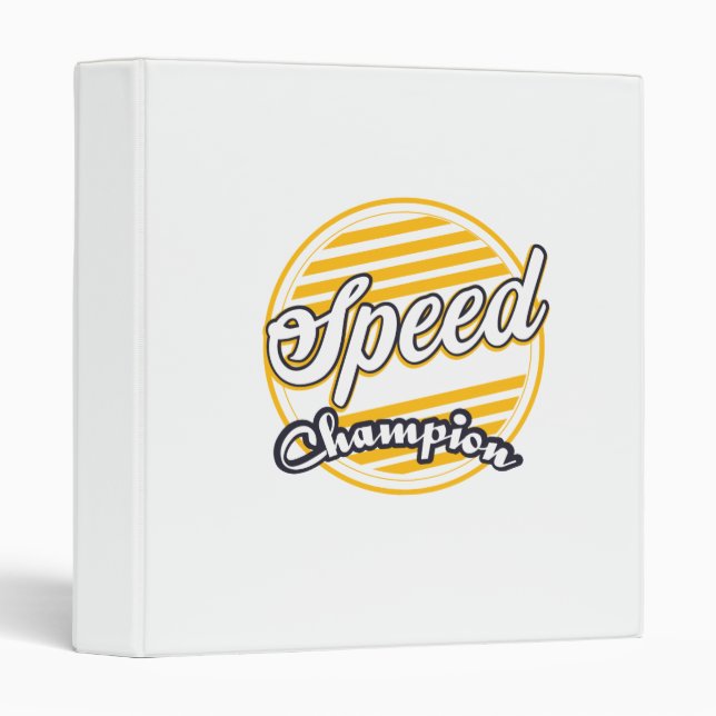 Speed Champion Binder (Front/Spine)