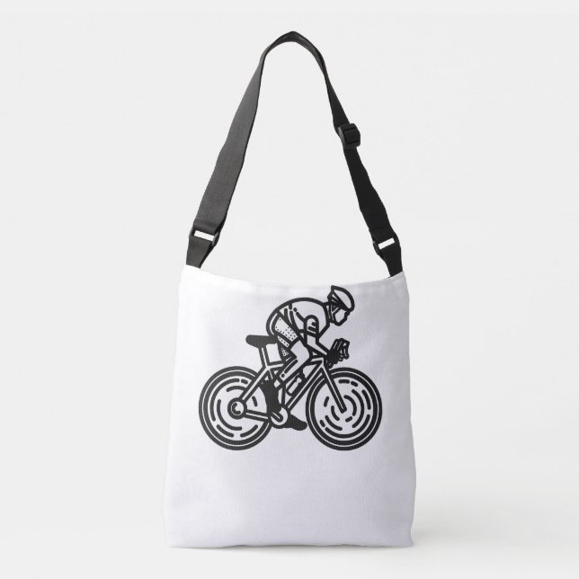speed cyclist crossbody bag (Front)