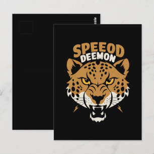 Speed Demon Postcard