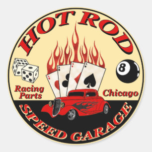 Speed Garage Sticker