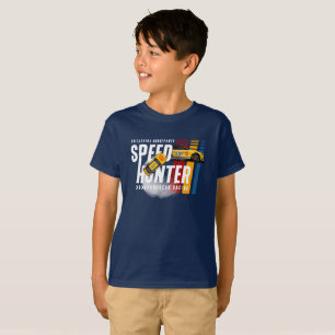 Speed Hunter (Dark Mode)   Kids T-Shirt