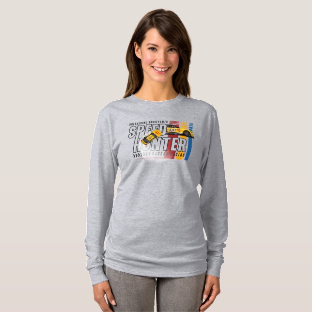 Speed Hunter | Women Long Sleeve T-Shirt (Front Full)