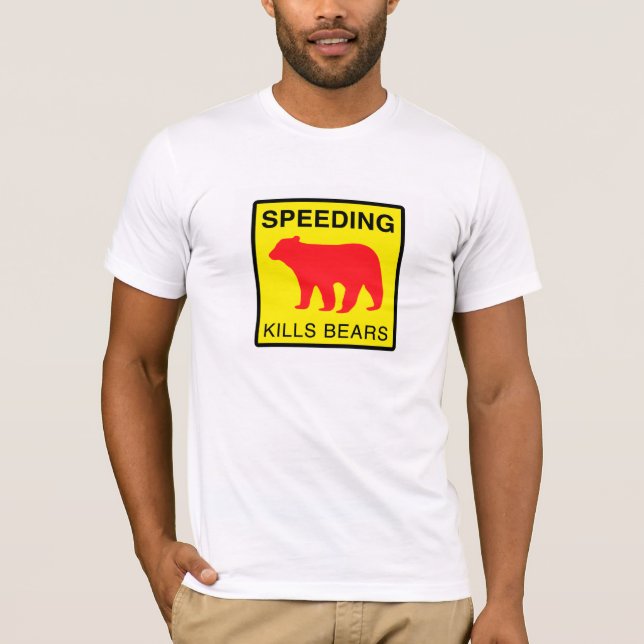 SPEED KILLS BEARS.ai T-Shirt (Front)