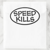 Speed Kills Car Stickers (Bag)