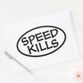 Speed Kills Car Stickers (Envelope)