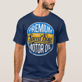 Speed Kings Motor Oil distressed shirts women
