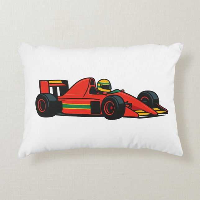 Speed Legacy Accent Pillow (Front)