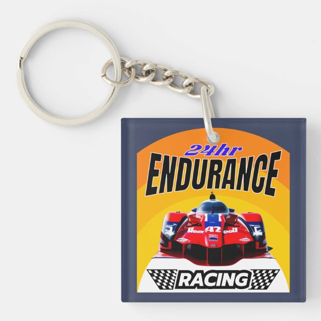 Speed Legends: 24h Endurance Racer Keychain (Front)