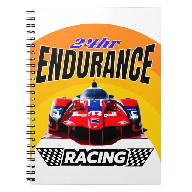 Speed Legends: 24h Endurance Racer Notebook (Front)