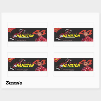 Speed Meets Legacy Lewis Hamilton Joins Ferrari Sticker