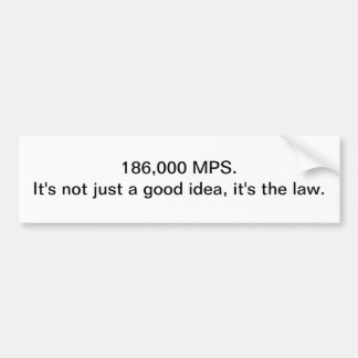 Speed of Light Sticker