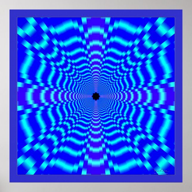 Speed Optical Illusion Poster (Front)