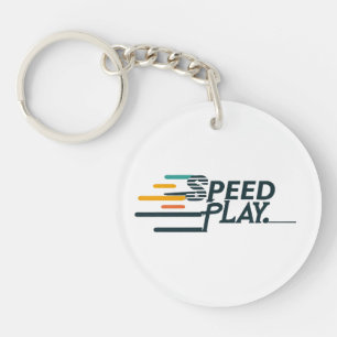 Speed Play Acrylic Keychain