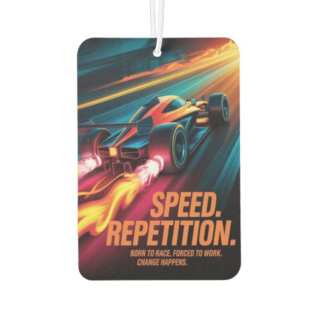 Speed Power Air Freshener (Back)
