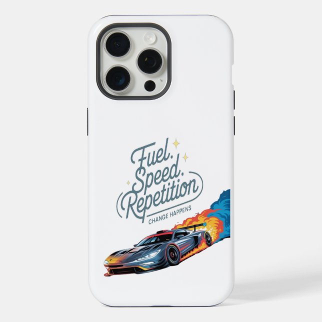 Speed Power iPhone Case (Back)