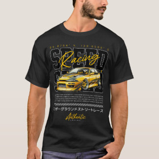 Speed Retro Vintage Japanese JDM Tokyo Japan Drift T-Shirt