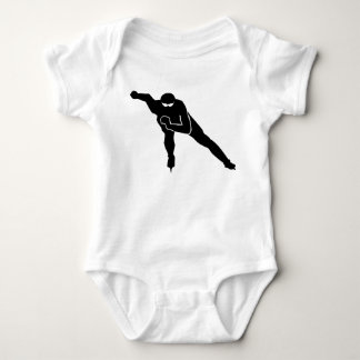 Speed skating baby bodysuit