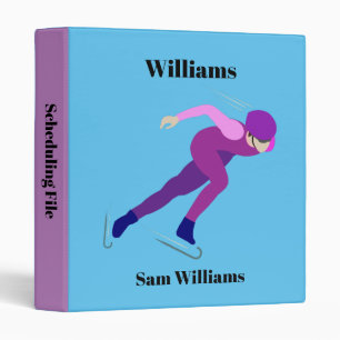 Speed Skating Binder