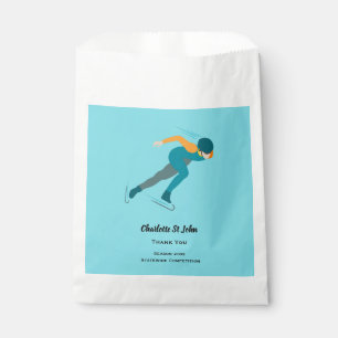 Speed Skating Favour Bag
