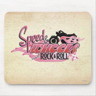 Speed & Wheels and Rock & Roll Mouse Pad