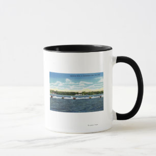 Speedboat Races on the Lake Mug