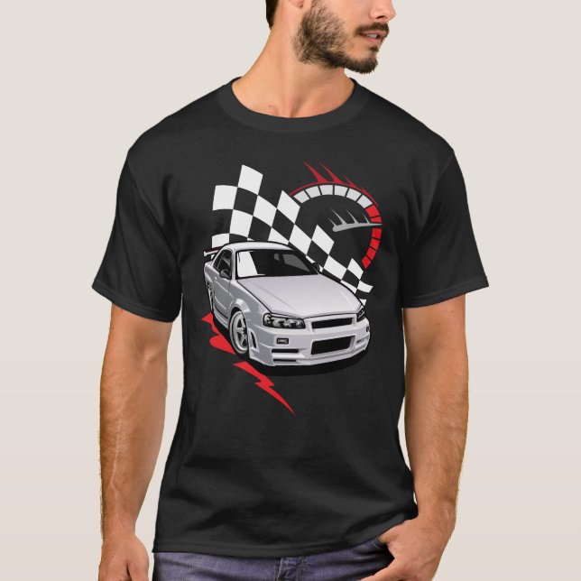 Speeding Car T-Shirt (Front)