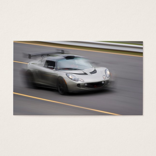Speeding Sports Car (Front)