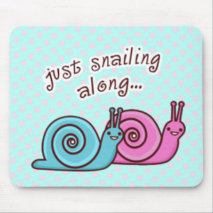 SPEEDO & SPAGO THE SNAILS MOUSEPAD
