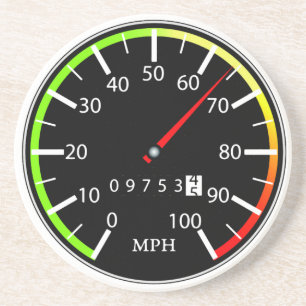 Speedometer Coaster