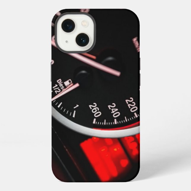Speedometer iPhone Case (Back)