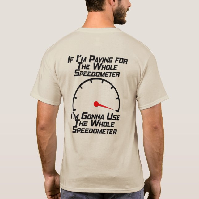 Speedometer T-Shirt (Back)