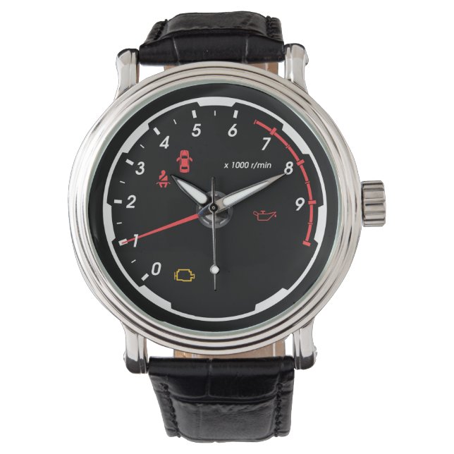 Speedometer - Tachometer Car Lover Watch (Front)
