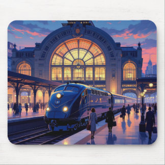 Speedrail Trains Mouse Pad