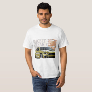 “Speedster Car Graphic T-shirt Trendy Auto Tee”