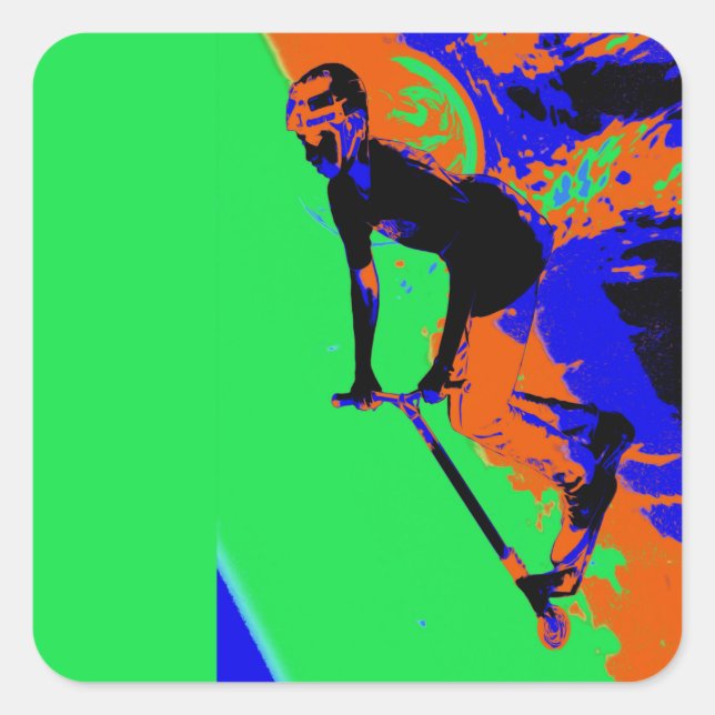 Speedster - Scooter Sticker Boy (Devant)