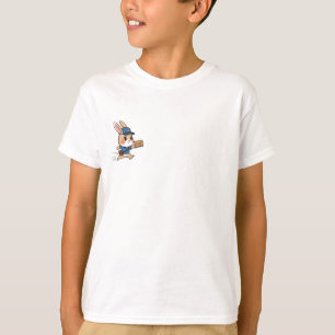 Speedy Delivery Bunny Carrying Package Kids T-Shirt