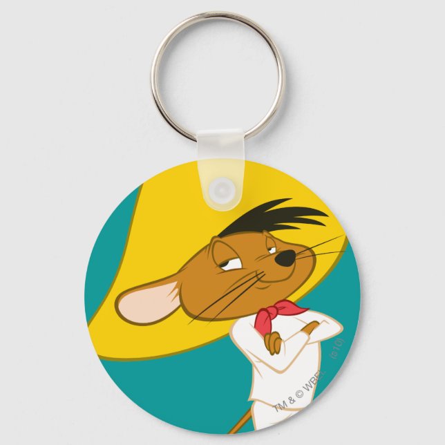 SPEEDY GONZALES™ Confident Colour Keychain (Front)