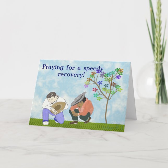 Speedy recovery Card (Front)