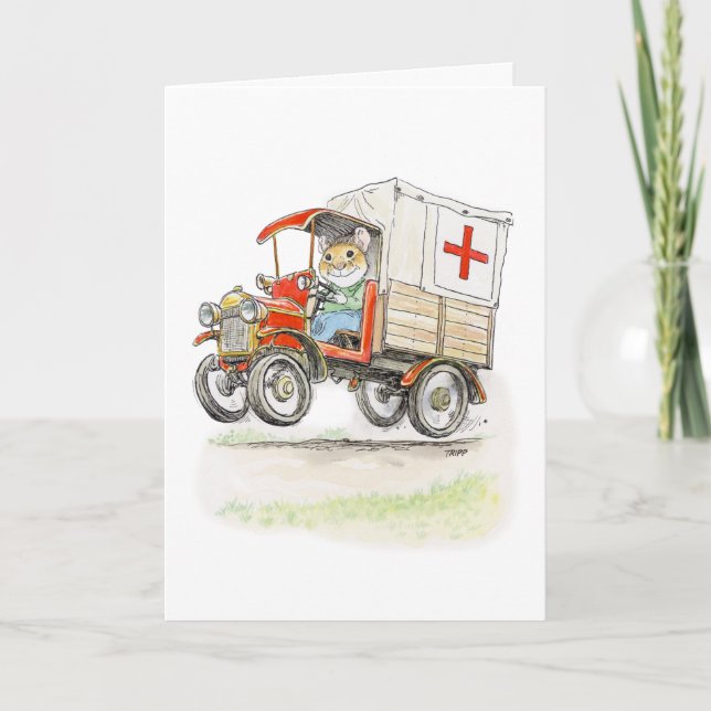 Speedy Recovery Greeting Card (Front)
