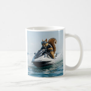 "Speedy Squirrel Jet Sk Coffee Mug