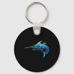 Speerfish Environmental Protection Climate Protect Keychain