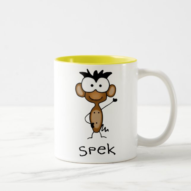Spek the Monkey Mug (Right)